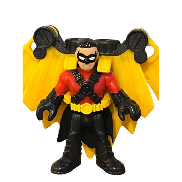 Fisher-Price Imaginext DC Super Friends Robin Battle Wings Lot Of 2 - Picture 4 of 10
